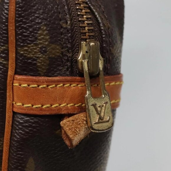 LOUIS VUITTON Monogram Compiegne 23 Clutch Bag LV Auth - Picture 10 of 16